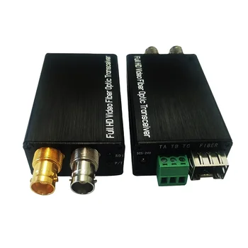 Мини-конвертор 3G-SDI Видео оптичен конвертор Видео оптичен радиостанцията с обратен RS485 SMF 20 км