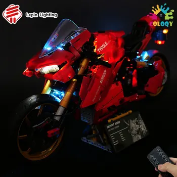 Направи си САМ градивните елементи на Led осветление, подходящи за K-box DCT Panigale V4 Супер състезателна модел на мотоциклет аксесоари Колекционерско издание