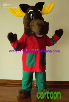 Нова Гореща разпродажба За възрастни, Пенопластовый Сладък Коледен костюм Талисман от картун 