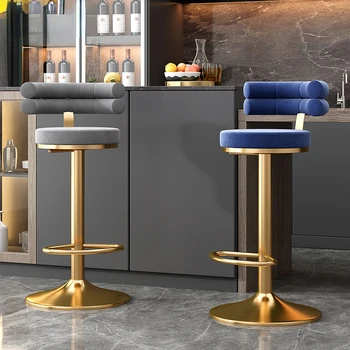 Въртящи се Модерни Трапезни Столове с Височина до пода, Дизайнерски Меки Столове За маса за Хранене Nordic Salon Silla Nordica Мебели за дома MQ50CY