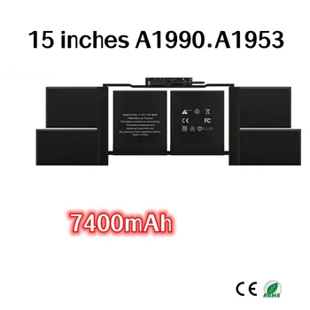 7400 ма За батерията на лаптоп Apple MACBOOK PRO 15 инча A1990 A1953 батерия за лаптоп