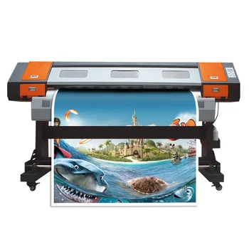 Високоскоростен широкоформатен печатна машина за мастилено-струен печат върху платно XP600 3200 DX5, билборд, экосольвентный винил мастилено-струен принтер