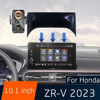 За Honda ZR-V 2023 Авто мобилен телефон Безжично зареждане на GPS Навигация сензор Скоба Екран 10,1 Инча Твърда основа