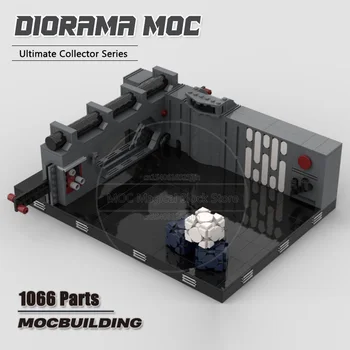 Сцена на филма Диорама Смъртта на Moc, строителни блокове, модел Дисплей, Технология на сглобяване 