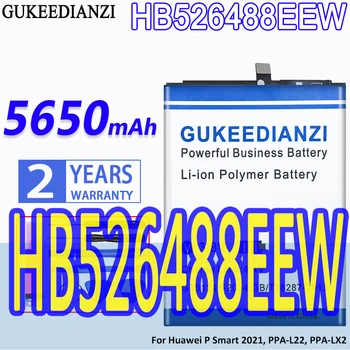 Акумулаторна Батерия GUKEEDIANZI HB526488EEW за Честта 10X Lite за Huawei P Smart 2021 5650 ма батерия с Висок Капацитет