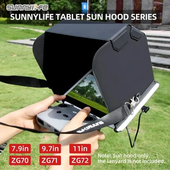 На екрана на дистанционното управление на сенника Sunhood Shade за DJI Air 3/Mini Pro 3 за iPad Кожа 7.9/9.7/11 инча