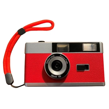 Компактен, 35-мм филмова камера с възможност за повторно отваряне на изображението върху филма, лесен за използване