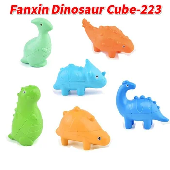 Fanxin Динозавър 2x2x3 Магически куб Странна форма, 223 Булеварди на Кубчета, Пъзели, Играчки за облекчаване на стреса, Играчки-неспокойни, Кубче на Динозавър
