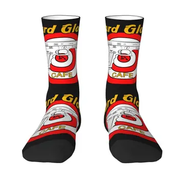 Модерен мъжки твърди чорапи Глок Cafe Dress Унисекс, дишащи Топли чорапи с 3D принтиране, САЩ, пистолет, лого, Чорапи за екипажа