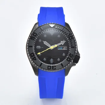 Индивидуален лого NH35NH3641mm, корпус за часа, сапфирен кристал, водоустойчив мъжки механични часовници за отдих и спорт