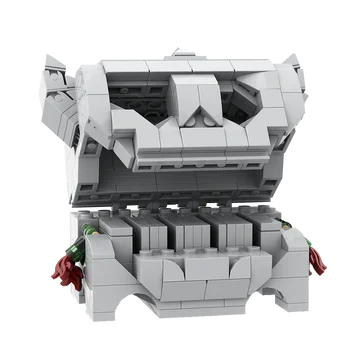 Moc Zeldaed Скелет Чудовище Съкровище Строителни Блокове в Сандъка Със Съкровището е DIY Модел Pirate Скоростна Комплекти Тухли Детски Играчки Подарък За Възрастни