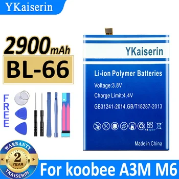 2900 mah YKaiserin Батерия BL66 За Батерии на мобилни телефони koobee A3M M6 S9Q S500Q S503 BL-66/71/72CT BL-71 BL-72CT