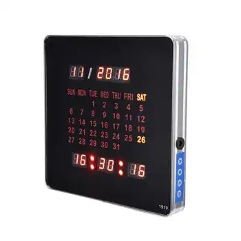 Дигитални стенни часовници, Цифров стенен календар, Памет за спиране на тока, на точното време, Двойно подвешивание за обучение